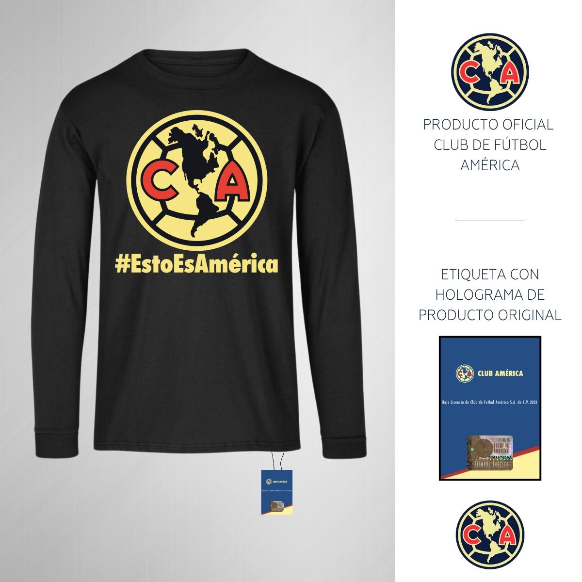 Playera M Larga Niños América Esto es América