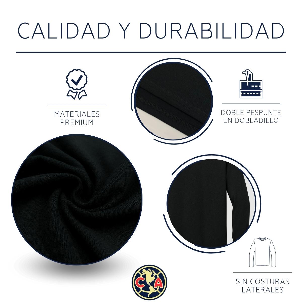 Playera M Larga Niños América Esto es América