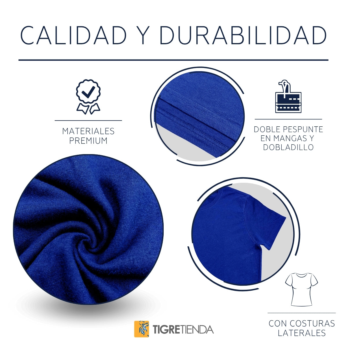 Playera Mujer Tigres UANL Calavera