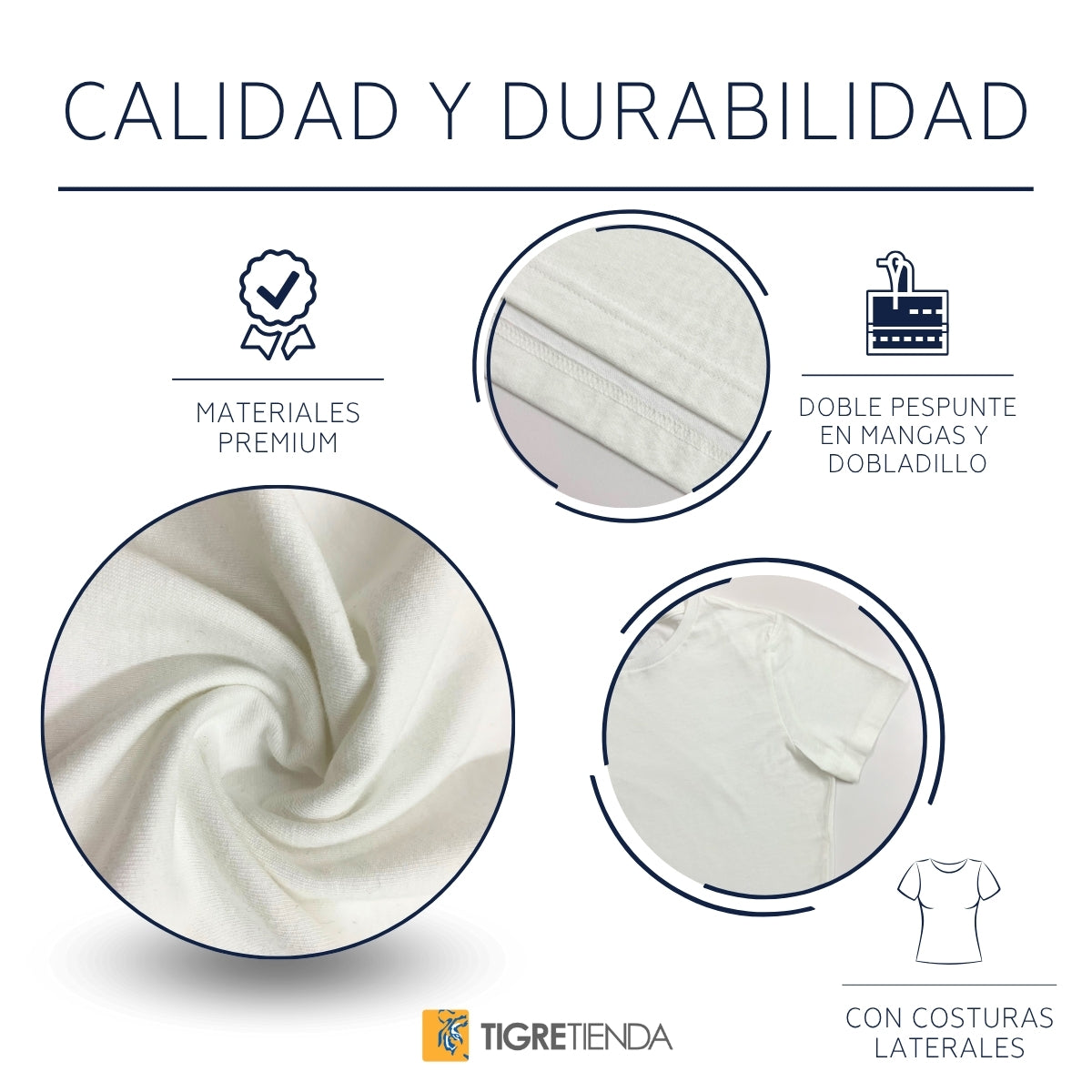 Playera Mujer Tigres UANL Calavera