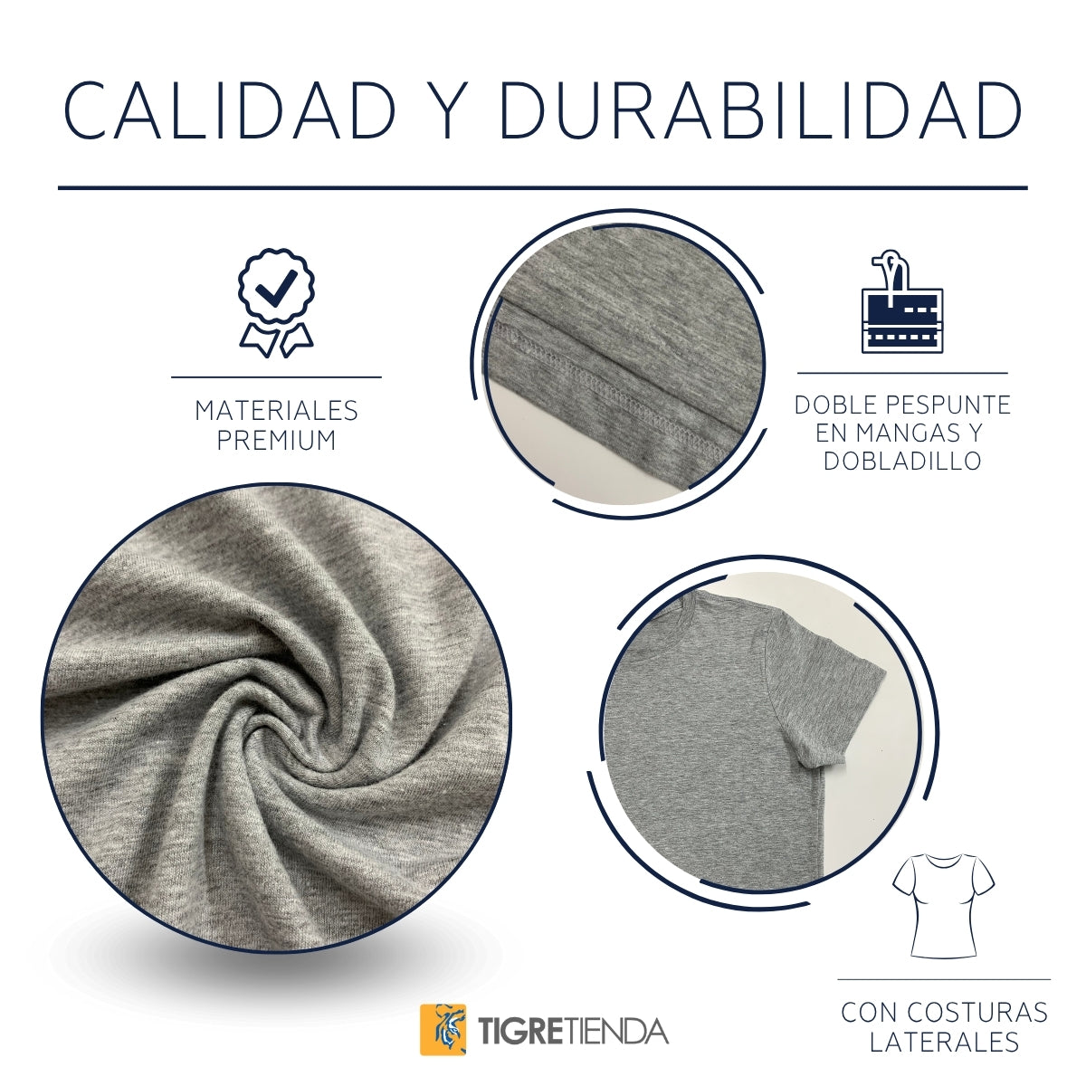 Playera Mujer Tigres UANL Calavera