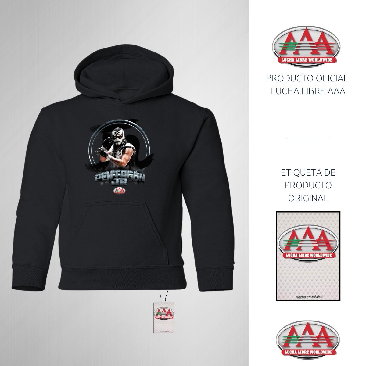 Sudadera Niños Hoodie Lucha Libre AAA Pentagón Jr