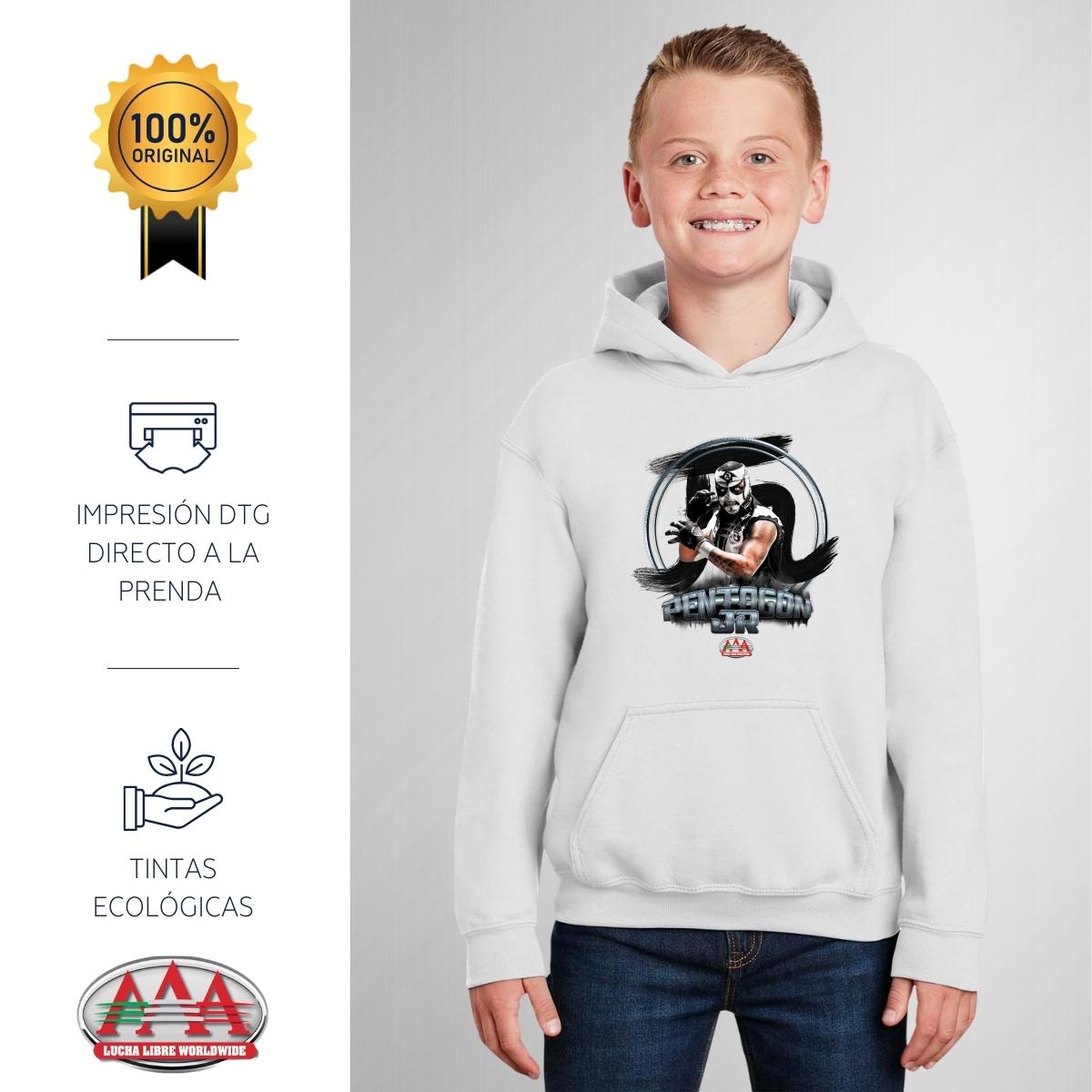 Sudadera Niños Hoodie Lucha Libre AAA Pentagón Jr