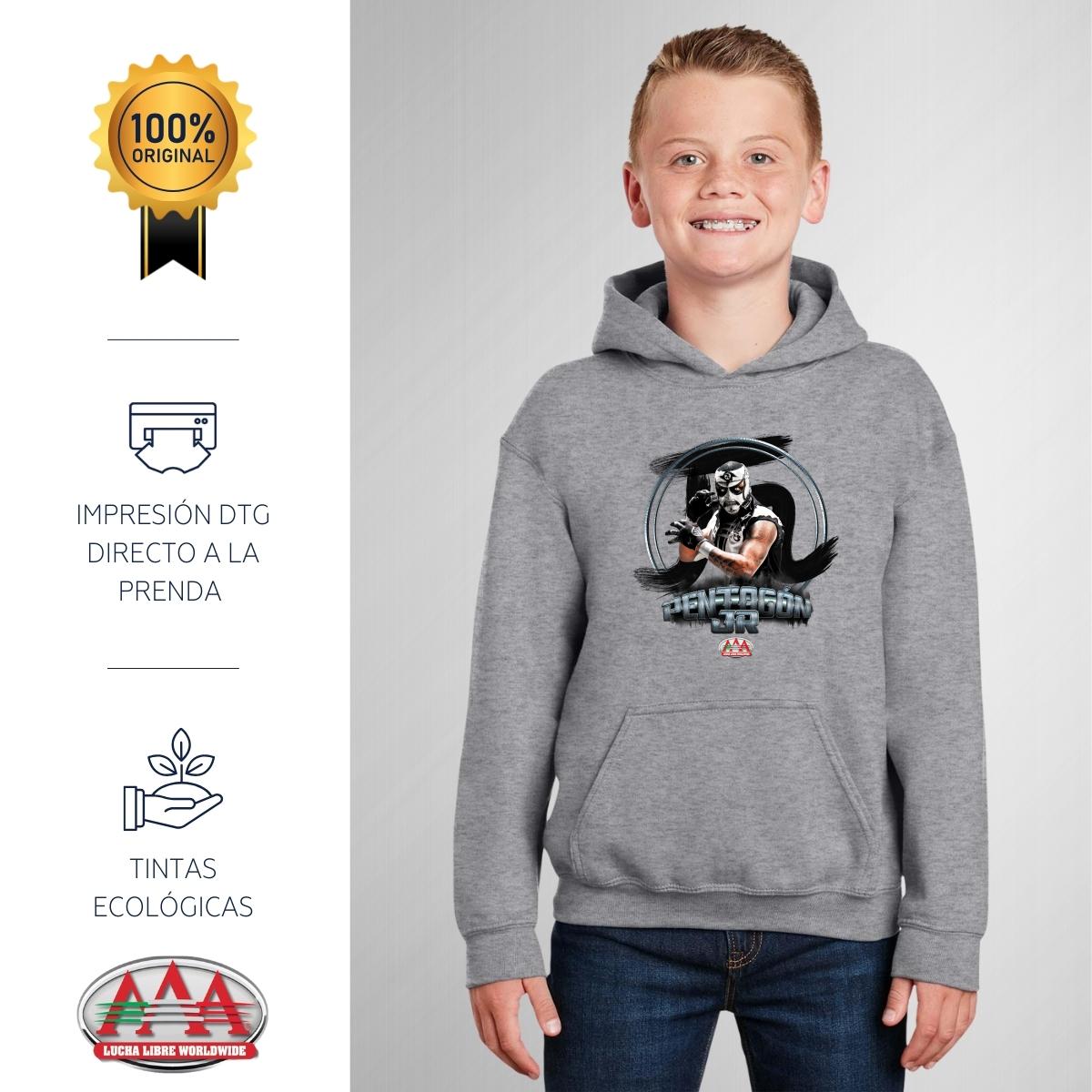 Sudadera Niños Hoodie Lucha Libre AAA Pentagón Jr