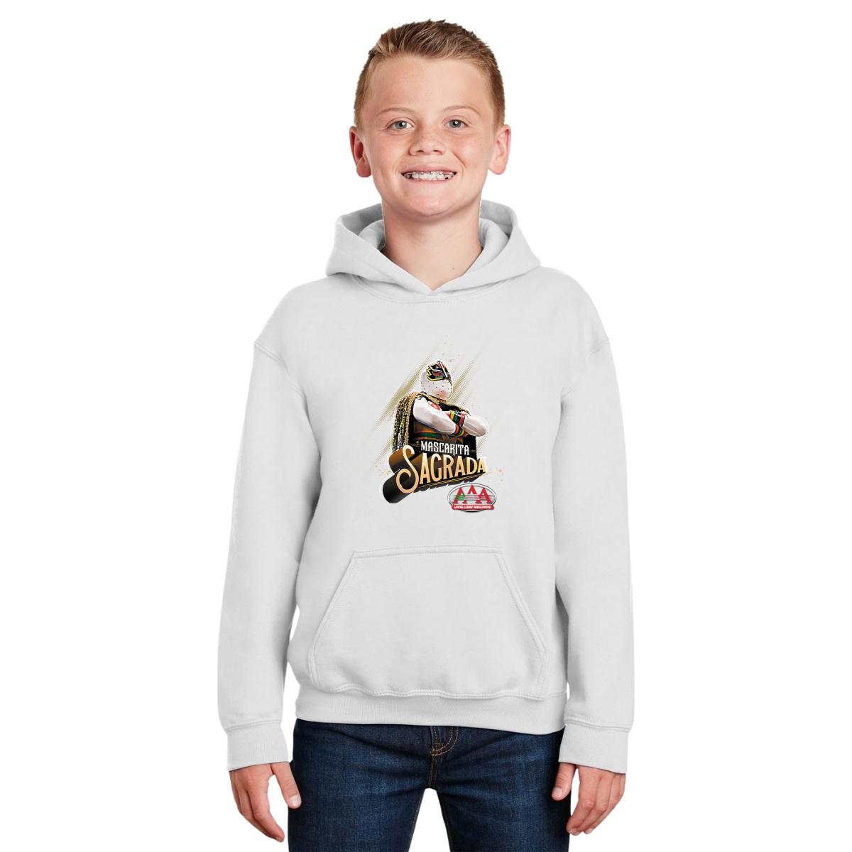 Sudadera Niños Hoodie Lucha Libre AAA Mascarita Sagrada