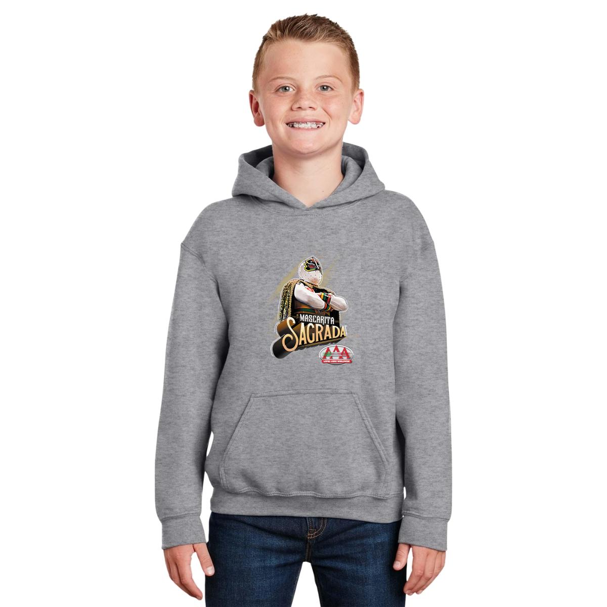 Sudadera Niños Hoodie Lucha Libre AAA Mascarita Sagrada