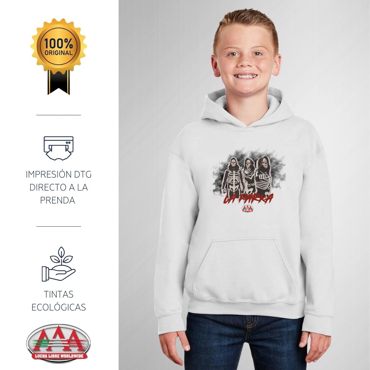Sudadera Niños Hoodie Lucha Libre AAA La Parka Luchador