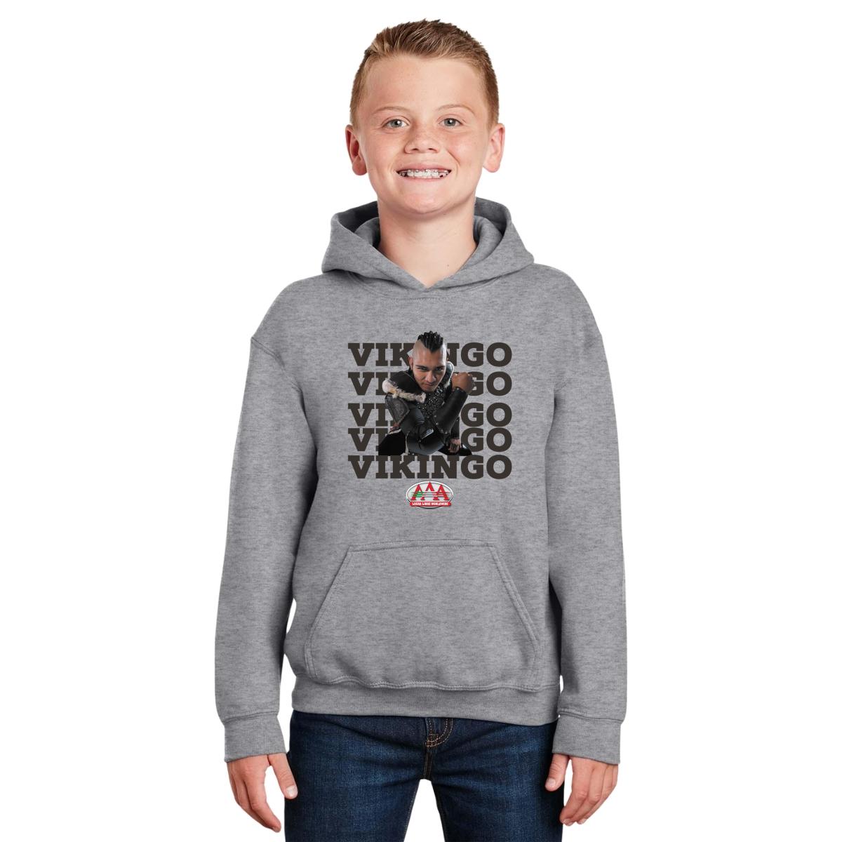 Sudadera Niños Hoodie Lucha Libre AAA Hijo del Vikingo