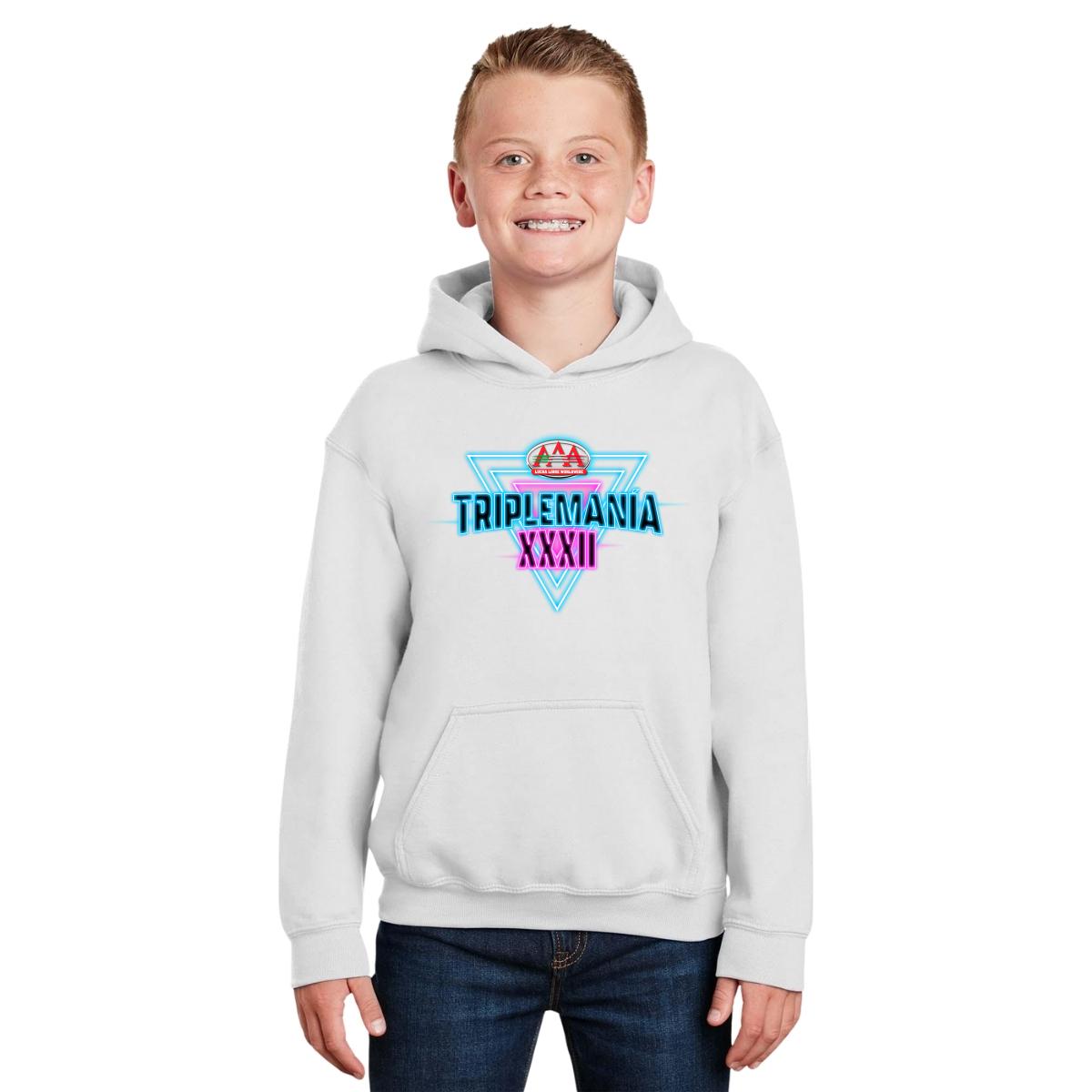Sudadera Niños Hoodie Lucha Libre AAA Triplemanía XXXII
