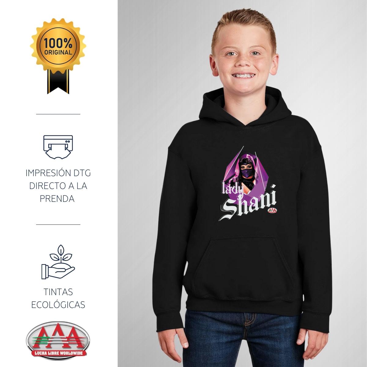 Sudadera Niños Hoodie Lucha Libre AAA Lady Shani