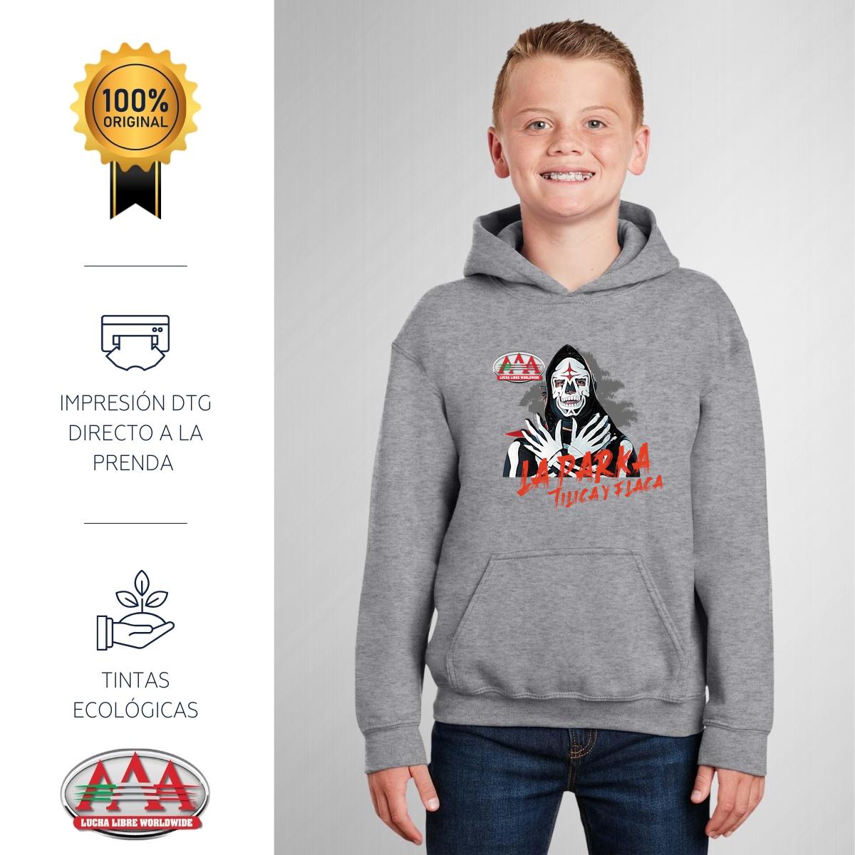Sudadera Niños Hoodie Lucha Libre AAA La Parka Tilica y Flaca