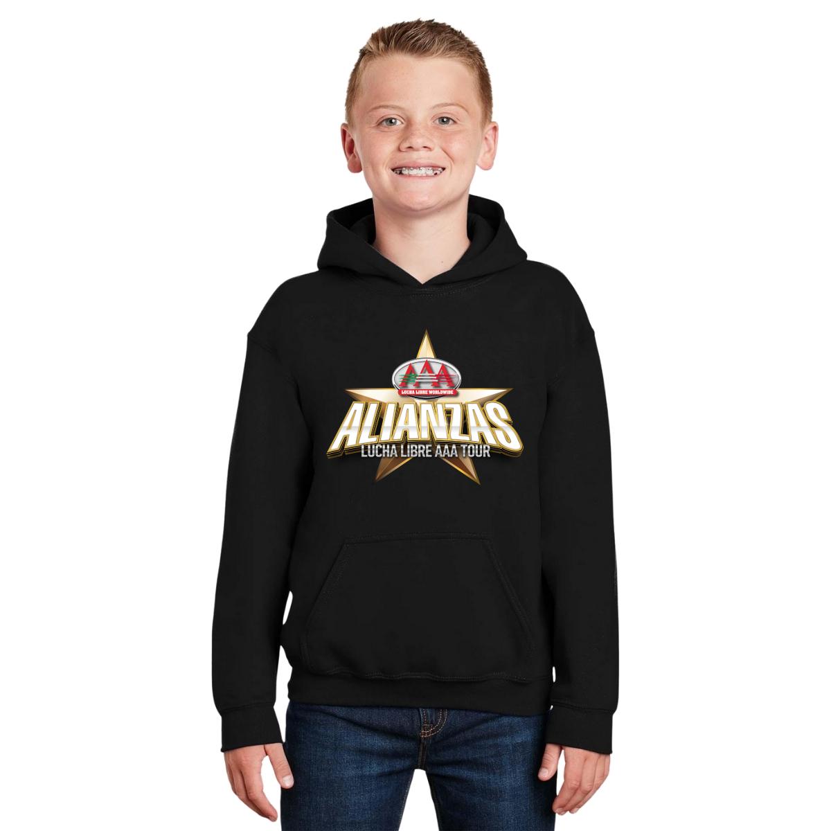 Sudadera Niños Hoodie Lucha Libre AAA Alianzas