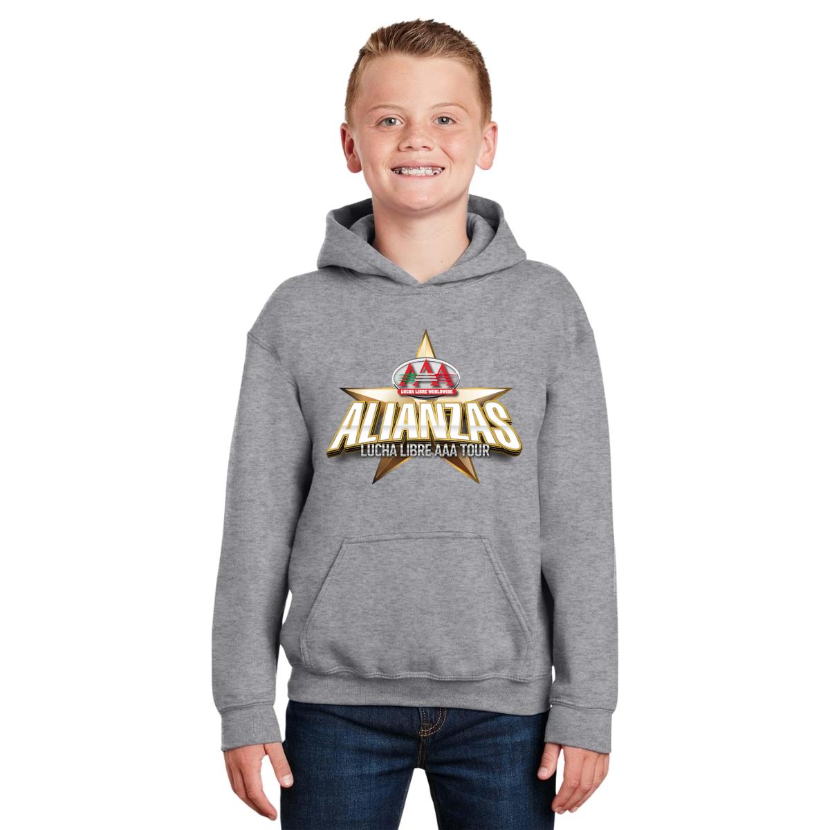 Sudadera Niños Hoodie Lucha Libre AAA Alianzas