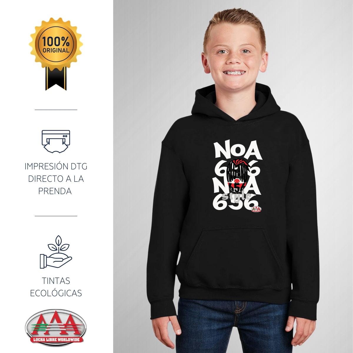 Sudadera Niños Hoodie Lucha Libre AAA Pagano Noa 656