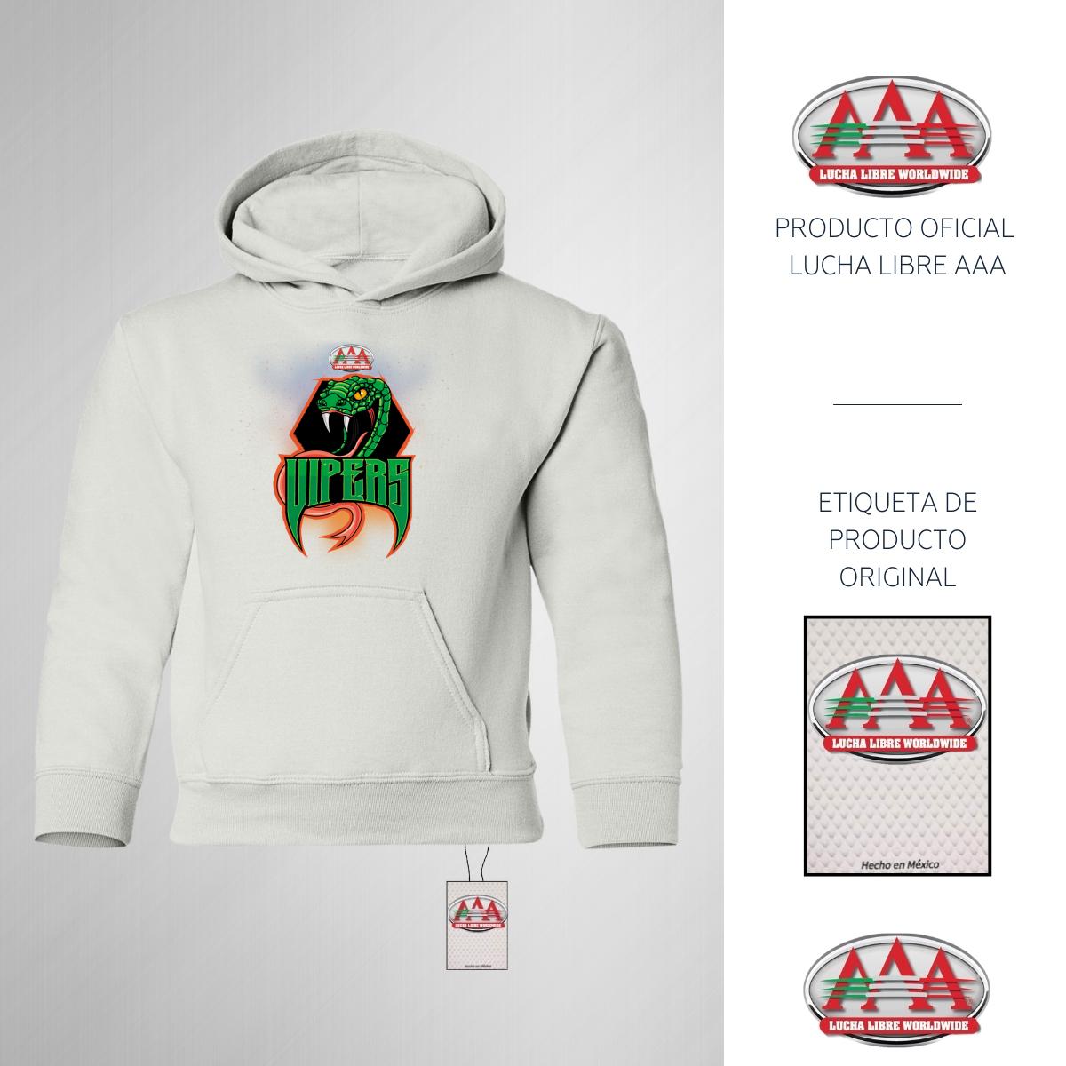 Sudadera Niños Hoodie Lucha Libre AAA Vipers