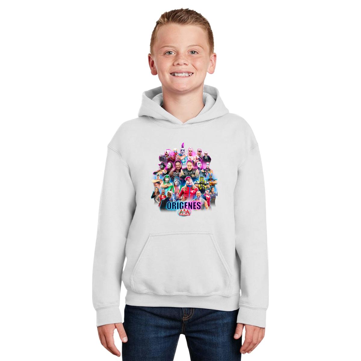 Sudadera Niños Hoodie Lucha Libre AAA Orígenes CDMX