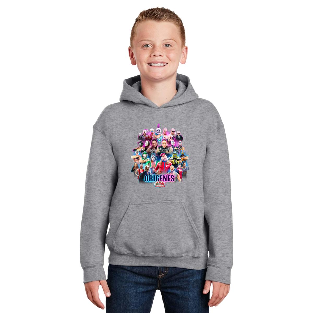 Sudadera Niños Hoodie Lucha Libre AAA Orígenes CDMX