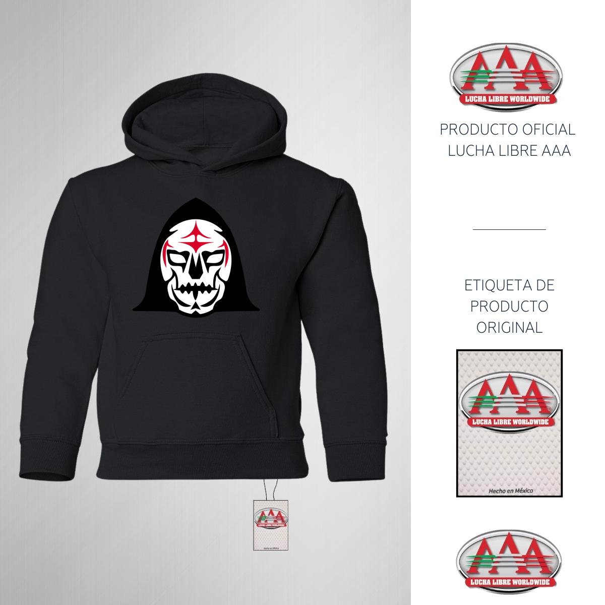 Sudadera Niños Hoodie Lucha Libre AAA La Parka Emoji
