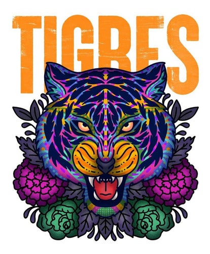Playera Tigres UANL Mujer Día De Muertos