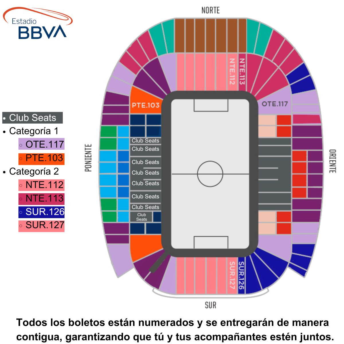 Boletos Juego de Leyendas Monterrey 2024