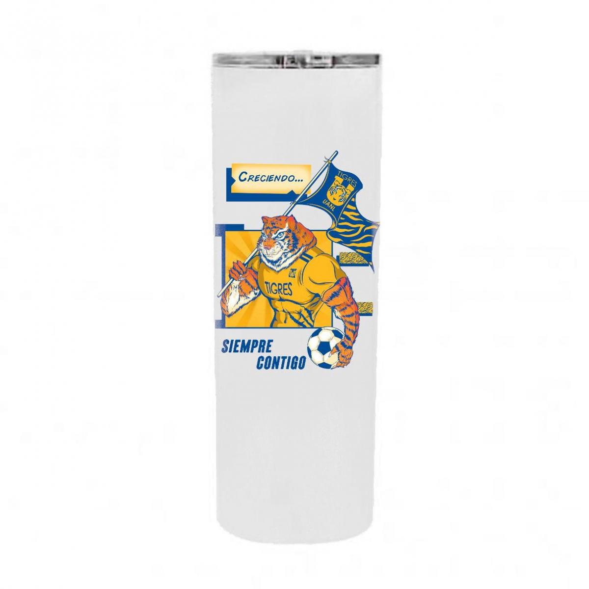 Vaso Térmico Termo Tigres UANL 20 Oz Siempre Contigo