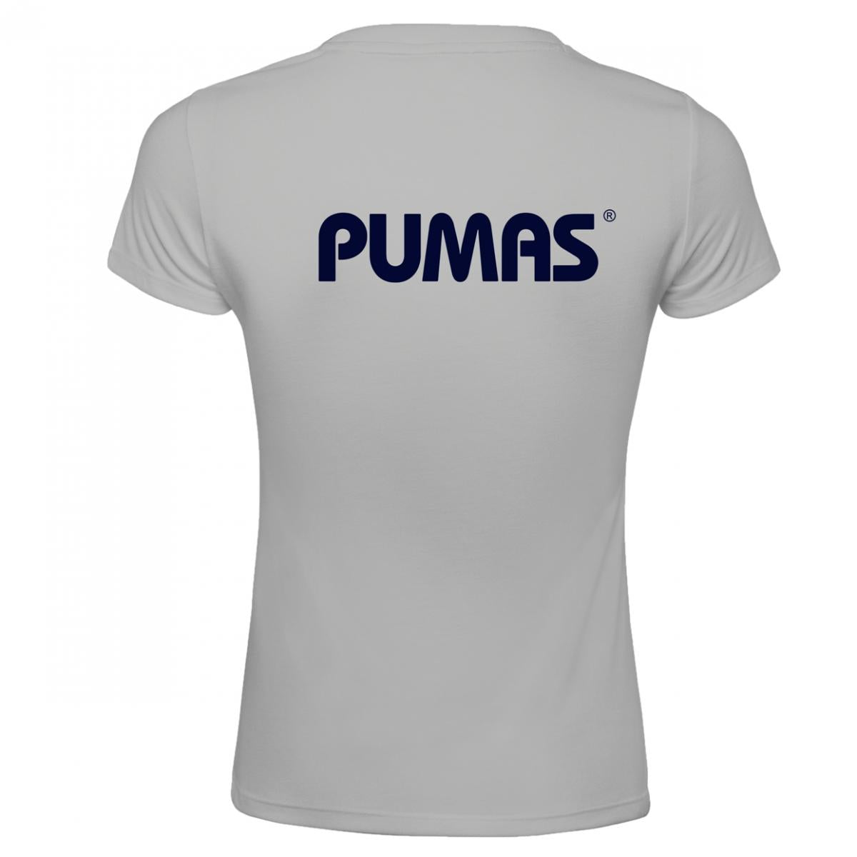 Playera Mujer Pumas Logo Azul