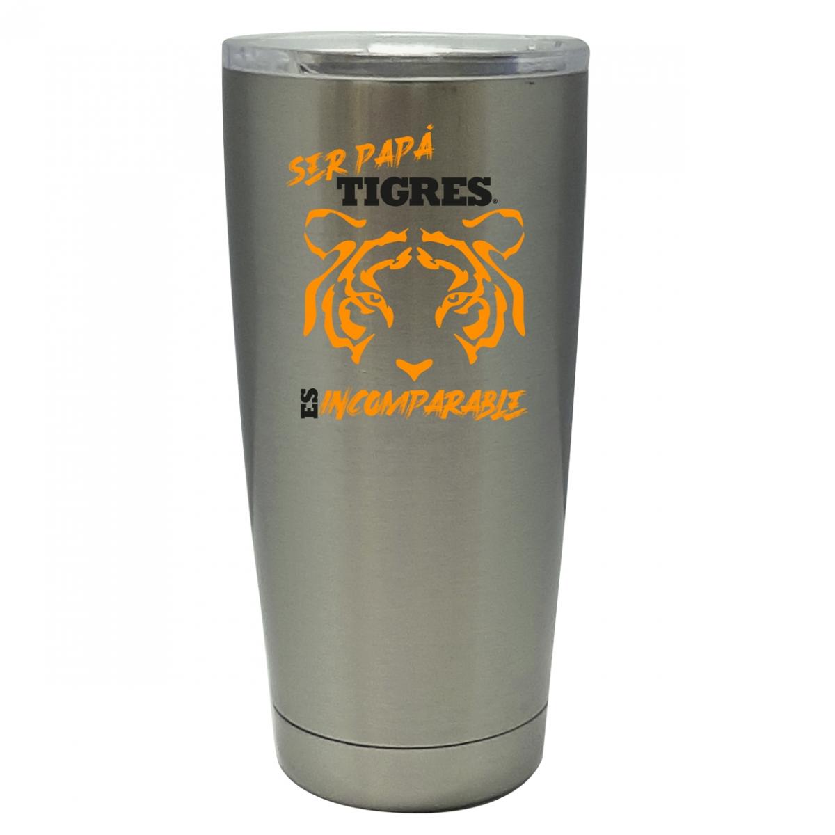 Termo Tigres 20 Oz Papá Incomparable