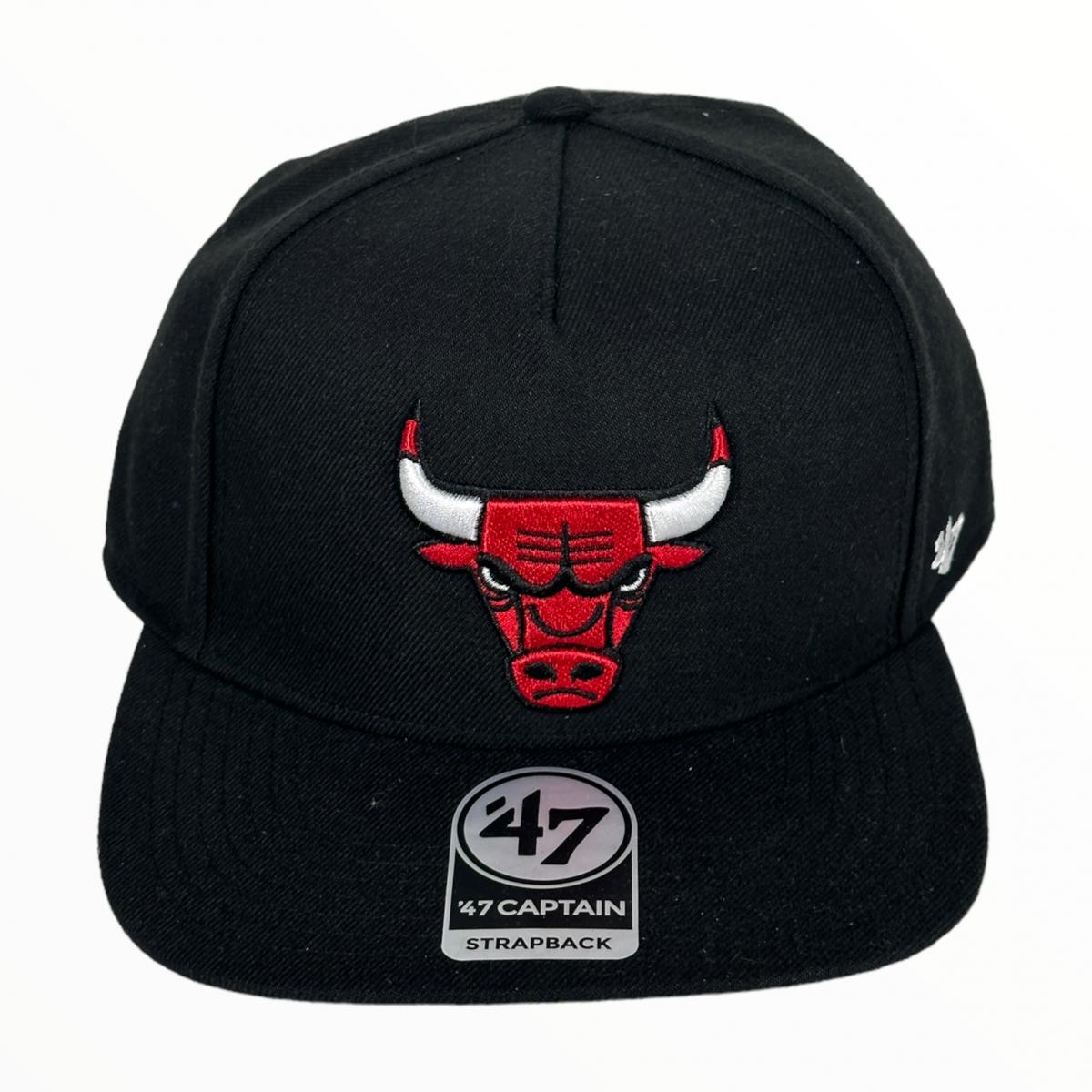 Gorra 47 Brand Chicago Bulls Visera Curva SDT03WBSBK