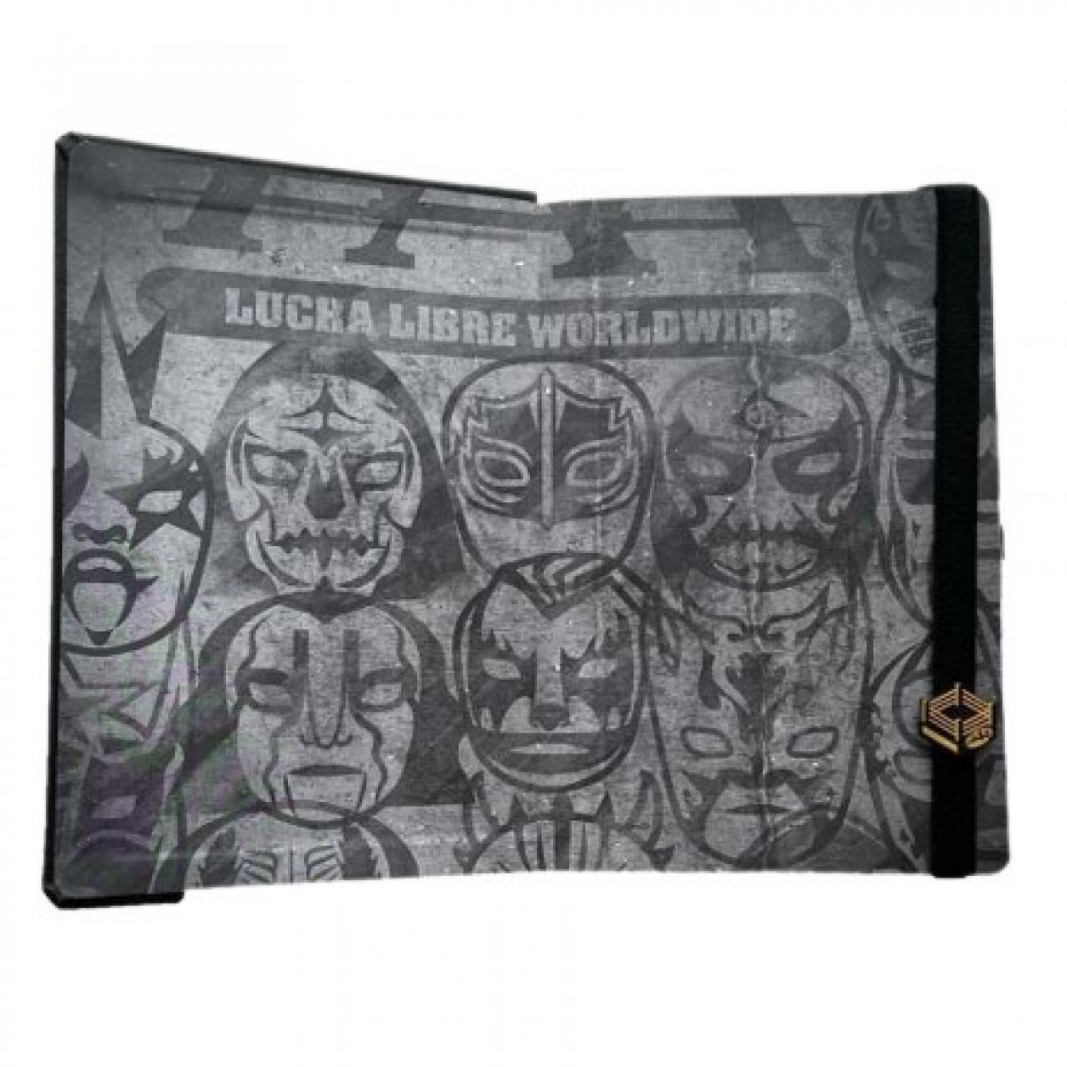 Libreta Lucha Libre AAA Gira Aniversario LIBRETA ORO