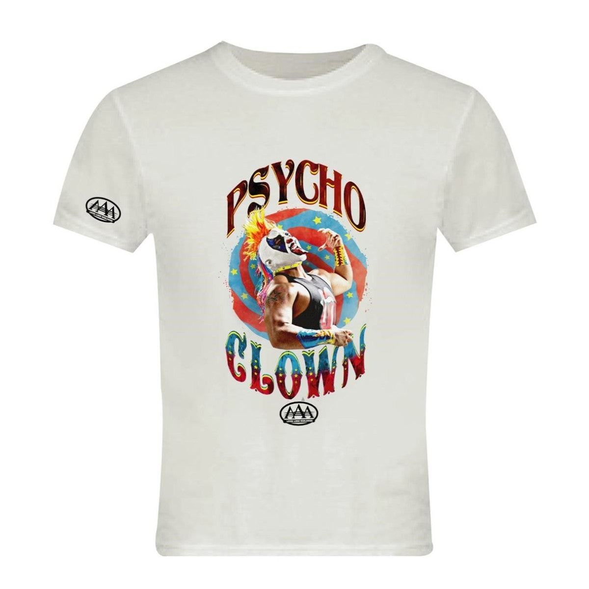 Playera Lucha Libre AAA Hombre Psycho Clown OD76719