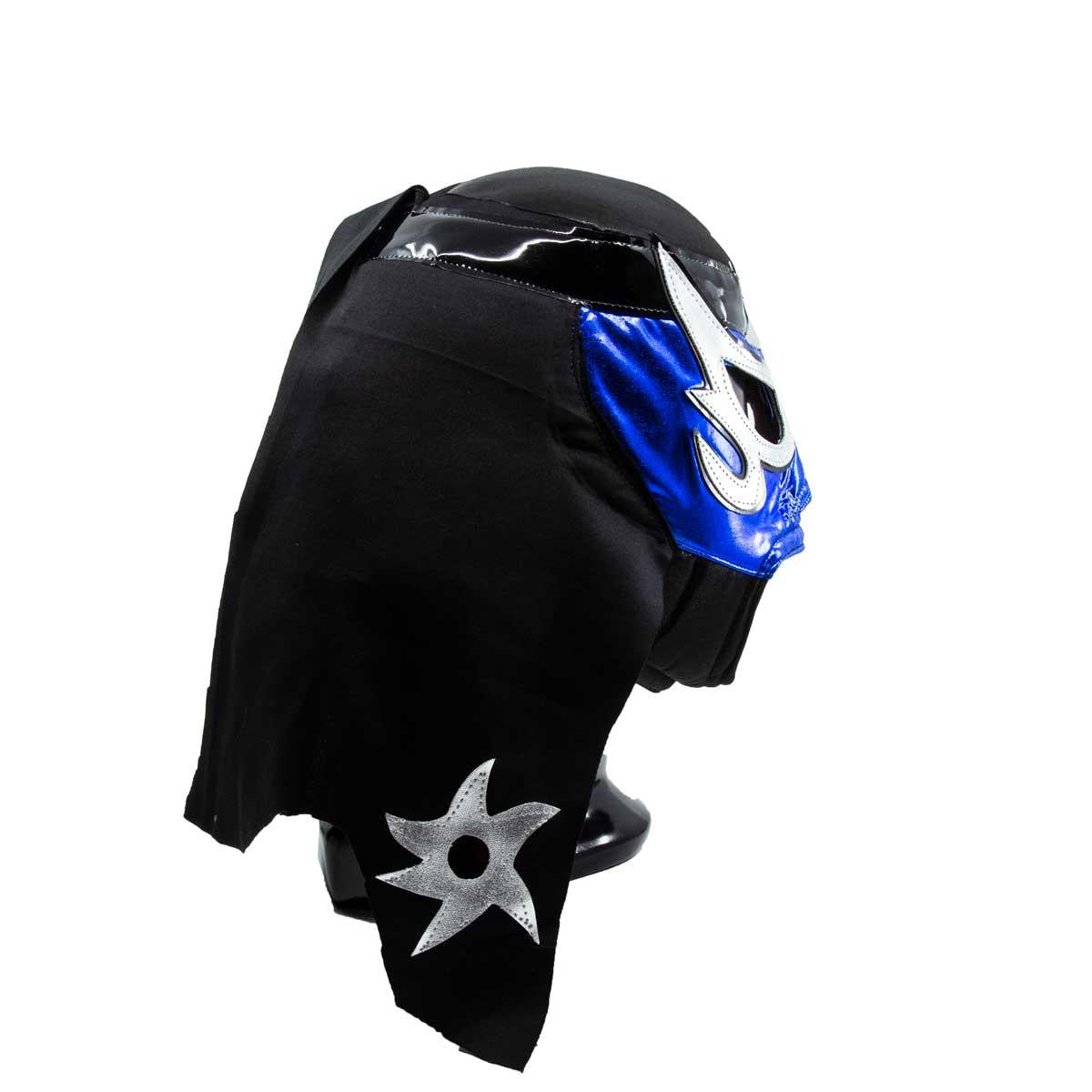 Máscara Lucha Libre AAA Pentagón Azul-Negro-Oro MAS-A-002