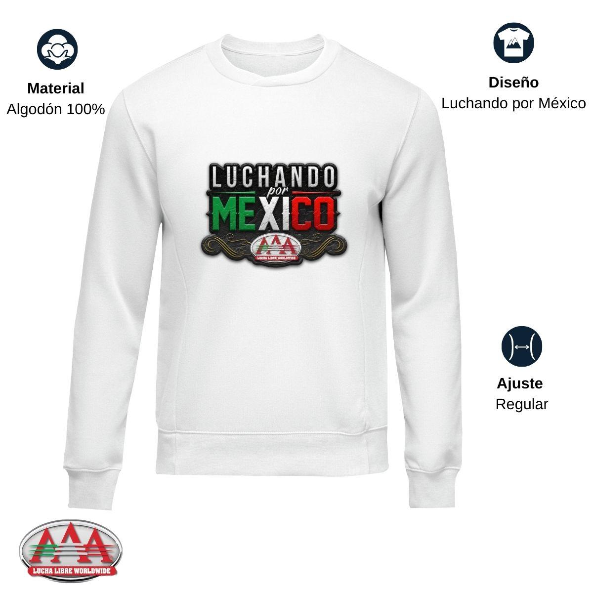 Suéter Lucha Libre AAA Unisex Luchando por México OD77147