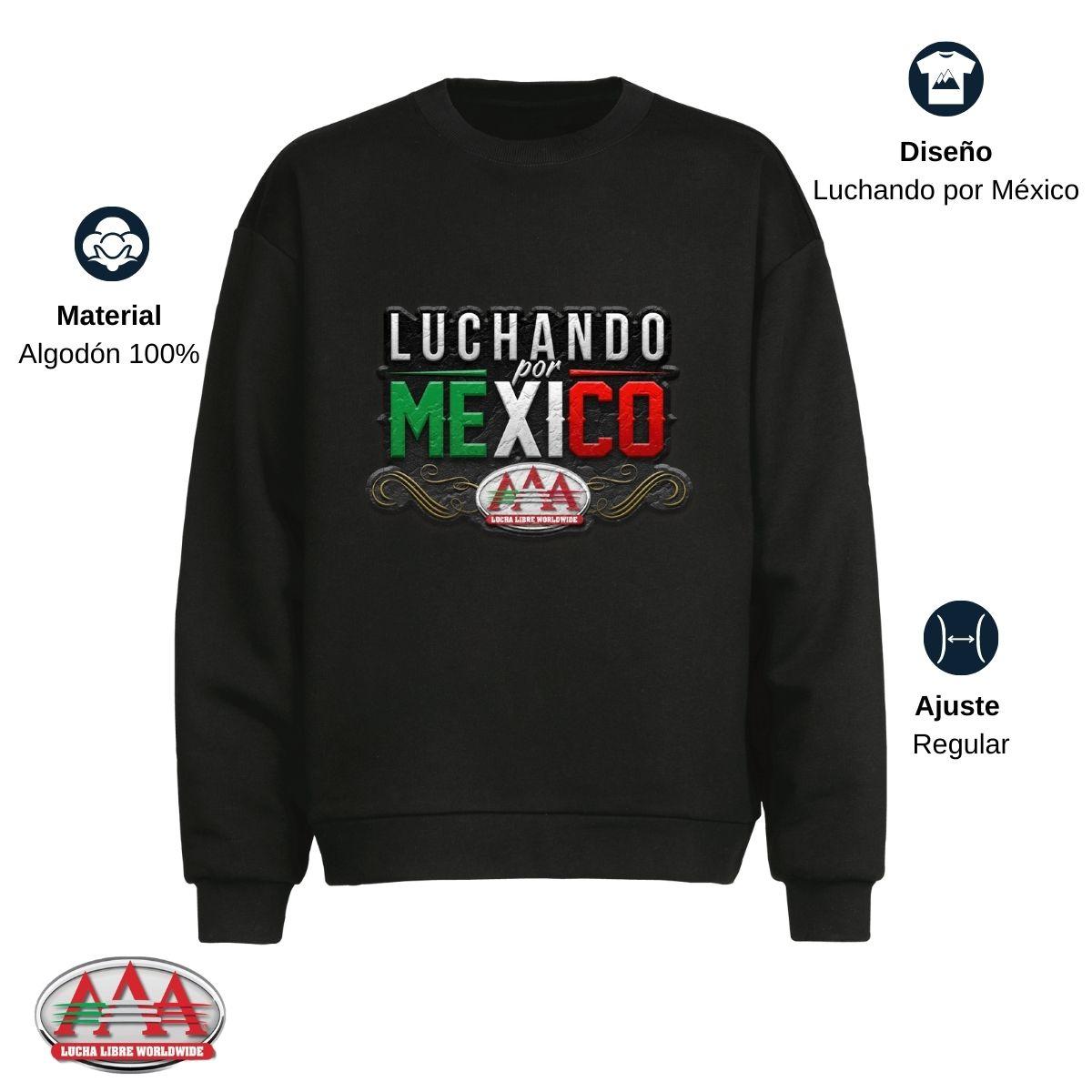 Suéter Lucha Libre AAA Unisex Luchando por México OD77147