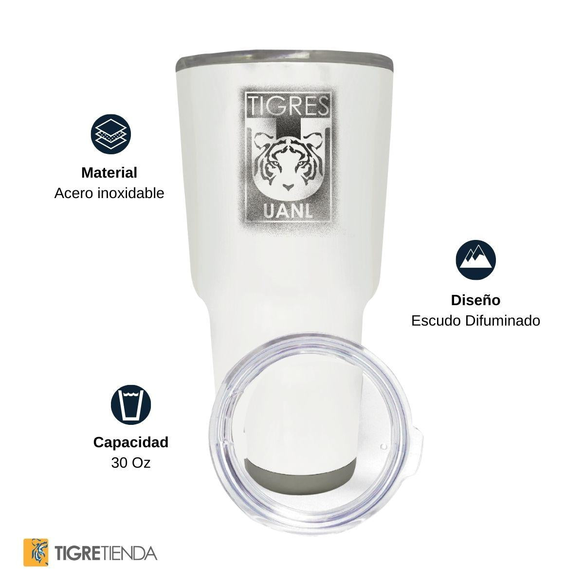 Termo Vaso Térmico Tigres UANL 30 Oz Difuminado OD77152