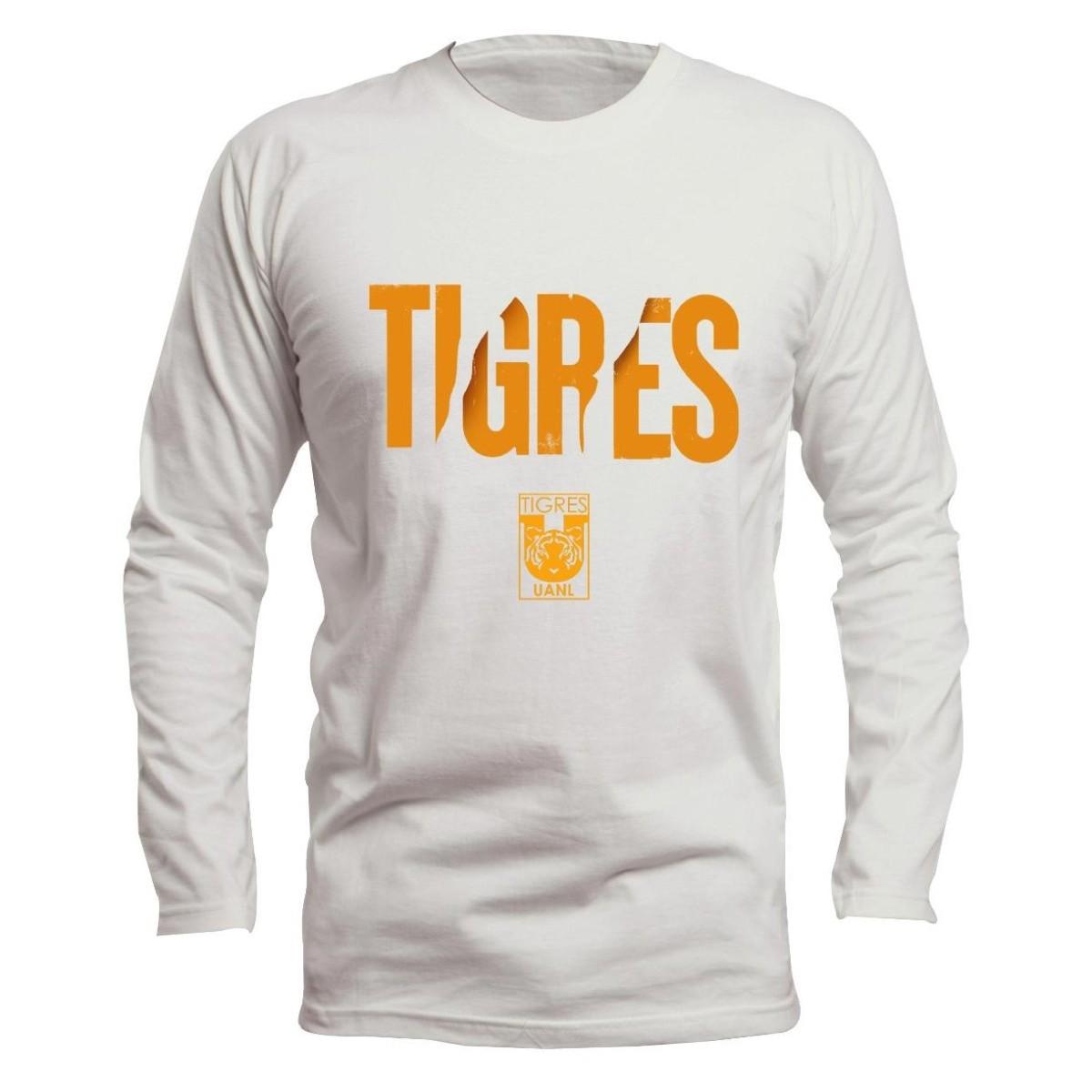 Playera Tigres Hombre UANL Zarpazo Manga Larga OD77154