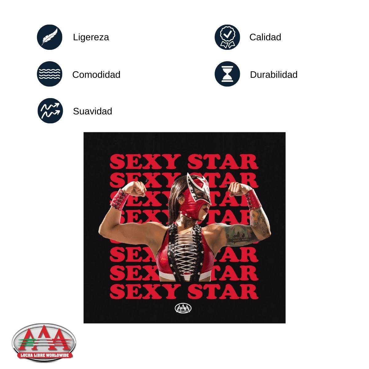 Sudadera Lucha Libre AAA Unisex Sexy Star OD77276