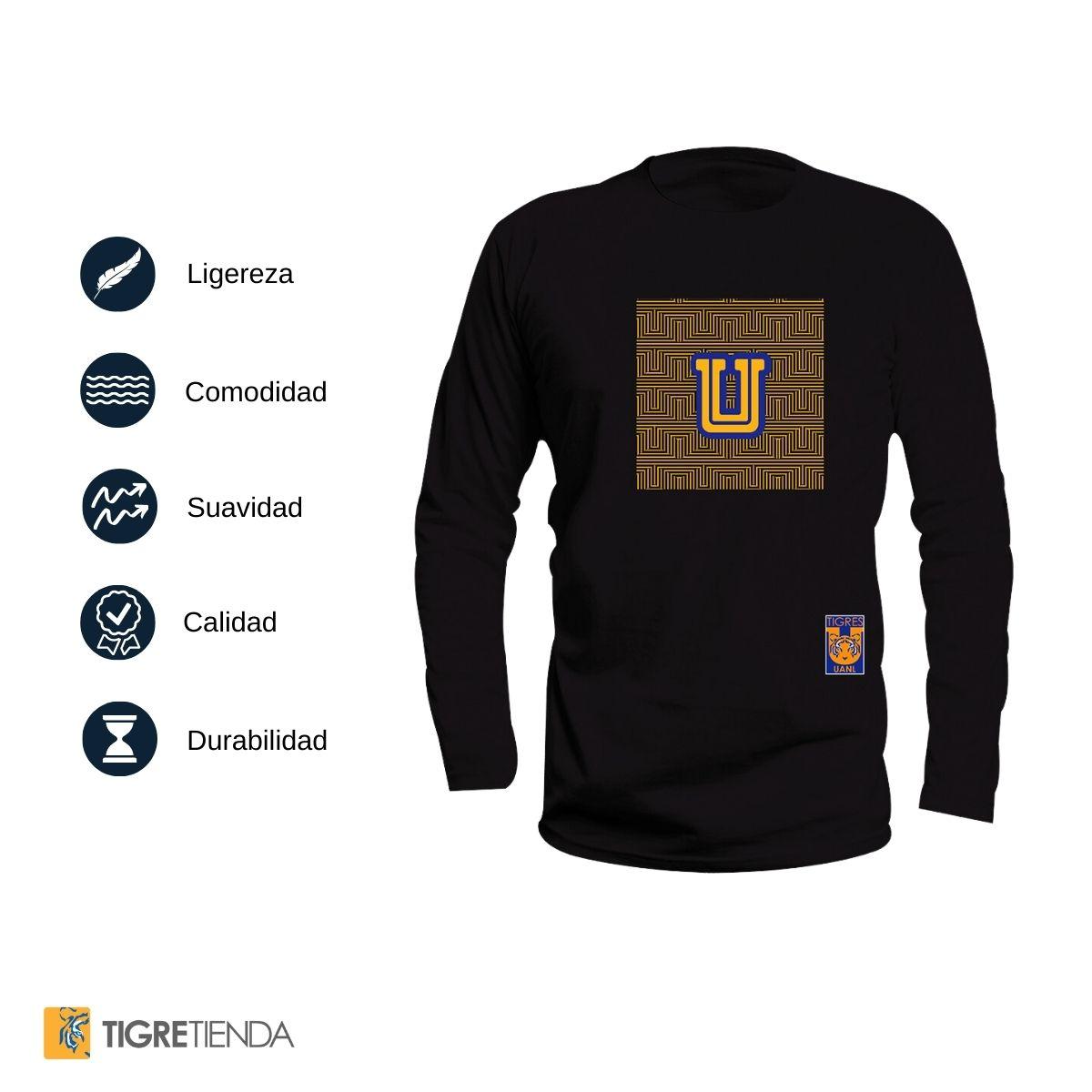 Playera Tigres UANL Hombre Grecas OD77291