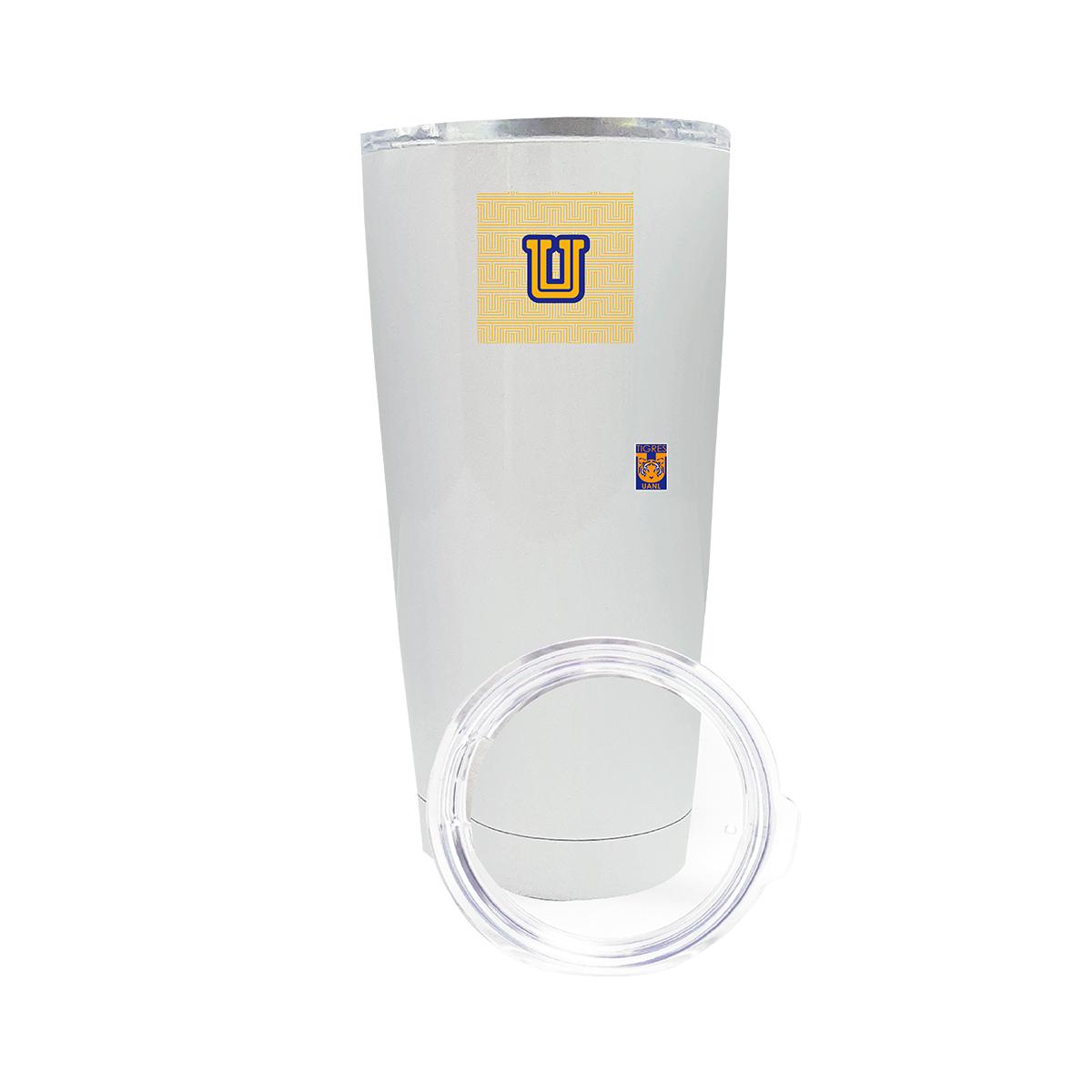 Termo Vaso Térmico Tigres UANL 20 Oz Grecas OD77294