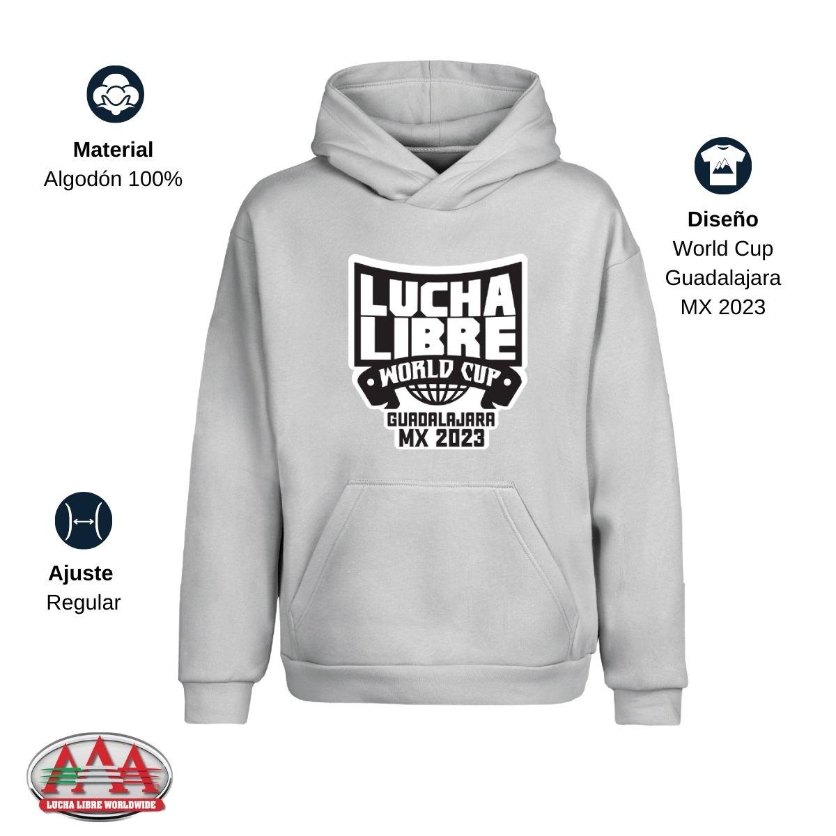 Sudadera Lucha Libre AAA Unisex World Cup Gdl 2023 OD77302